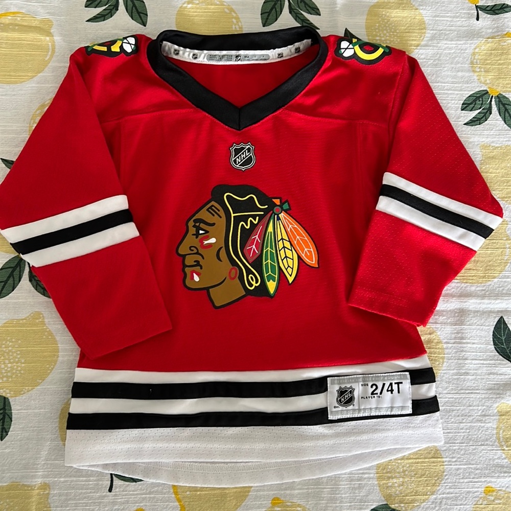 Official Black Hawks Jersey 2-4T